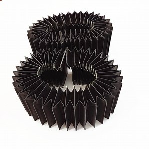 [Hot Item] CNC Plastic Accordion Linear Guide Rail Protection Slideway Cover Bellows Way Cover