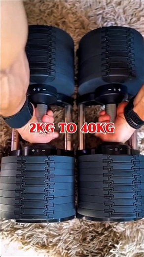 Build Bigger Forearms & Thicker Wrists with Adjustable Dumbbells 💪 | Home Workout #shorts