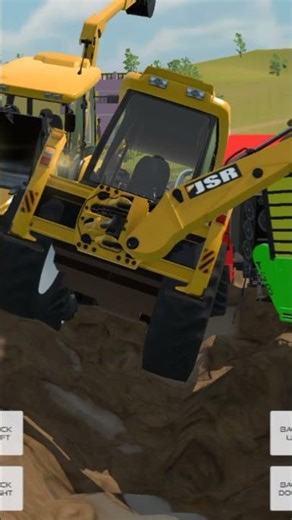 Jcb driving game #tractorgame #harvestinggame #farmingfun #game #game #games #androidgame #jcbgame
