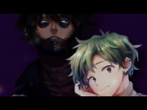 Dabideku texting story villain izuku part 1 || joining the lov side ||