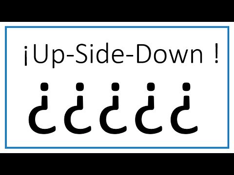 ¿How to put an Upside-Down Question Mark in Microsoft Word?