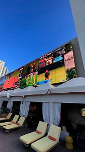 Pool days hit different in #Vegas. 📍SAHARA Las Vegas | Visit Las Vegas