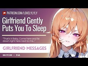 [ASMR] Your Girlfriend Gently Puts You to Sleep 💤 [Comfort] [Soft Breathing] [Sleep Aid] [Deep Rest]