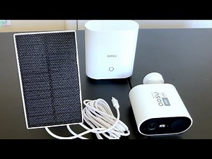 AOSU 3K 5MP Wireless Solar Security Cam System | Demo and Review