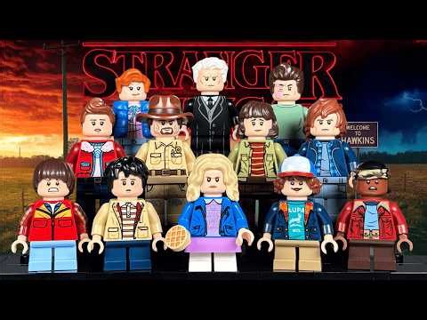 LEGO Stranger Things Season 1 | How To Build All Main Characters