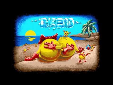 Ms. Pac Man - All Cutscenes - Sega Genesis / Sega Mega Drive