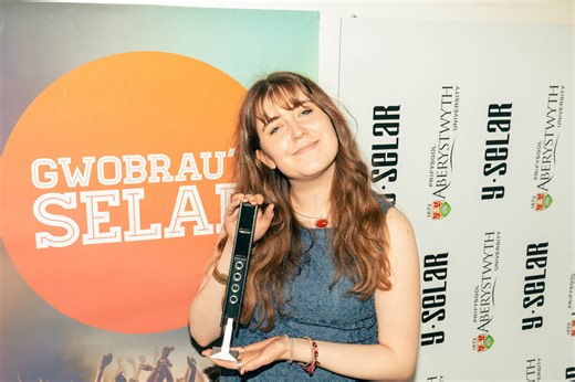 Welsh singer is big winner picking up three prizes at music awards