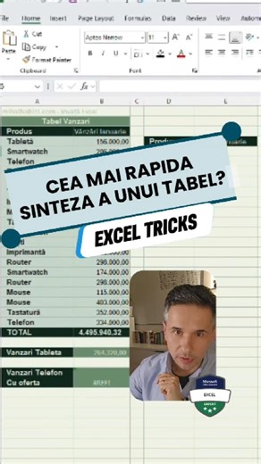 📊 SUM și SUMIF sunt ok. Dar GROUPBY e alt nivel. Dacă vrei totaluri pe categorii, primul instinct e SUM. Dacă apar condiții, treci la SUMIF. Dar când vrei structură, claritate și scalare, GROUPBY e soluția mai bună. De ce? grupează datele automat calculează totaluri, medii, număr de apariții dintr-un foc elimină nevoia de coloane auxiliare și formule duplicate 💡 Gândește-l ca pe un mini Pivot Table, dar în formulă. Exact genul de funcție care schimbă modul în care construiești rapoarte. 💬 Com