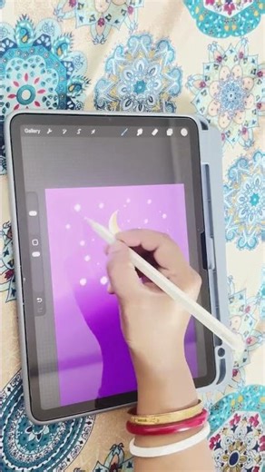 Papercut Art on iPad 🌌🎨- Procreate Tutorial