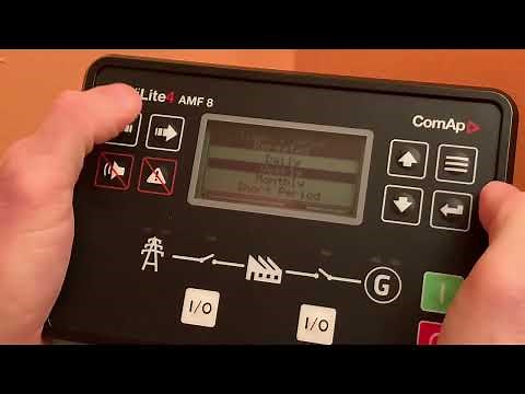 ComAp InteliLite 4 Controller - Scheduler/timer setup