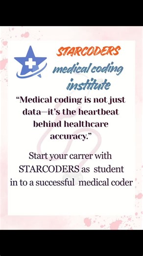 Star coders medical coding institute on Instagram: "Kick start your career with STARCODERS today #trending course #coding life style #medical coders #coding #explore more Instagram reel Explore page High 📈 growth Successful career course"