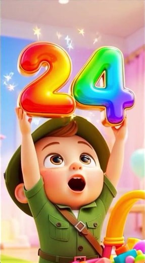 Learn Numbers 20-25! 🔢🌈 Education for Kids!