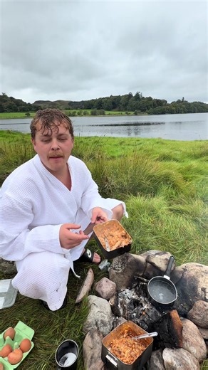 If you want to see the full 48 hours wild camping camping with @CallanBowl head over to the YouTube https://youtu.be/_BwcNkifgZM dorm deport to subscribe like comment and what ever else you can do #wildcamping #campinglife #camp #campfire #campfood