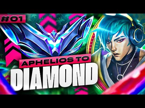 Aphelios Unranked to Diamond #1 - Aphelios ADC Gameplay Guide | Season 13 Aphelios Gameplay