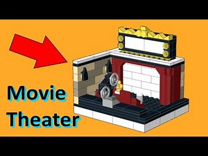 How to BUILD a LEGO Movie Theater