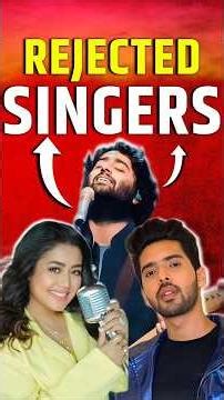 Top 5 Rejected Singers by Bollywood | Arijit Singh, Neha Kakkar, Zubin Nautiyal Sanam Re, #ytshorts