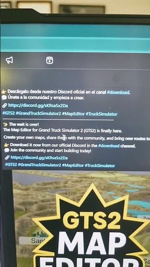 The Grand Truck Simulator 2 Map editor is now available !!