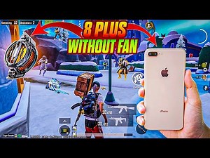IPhone 8 Plus PUBG test in 2025 || Without cooling fan💔🥺 || Lag? || PUBG MOBILE ||