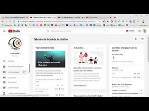 youtube organiser et partager un direct en streaming