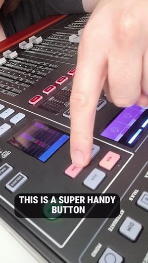 Behringer on Instagram: "You need to know about these buttons! A quick tip for Behringer WING COMPACT. #behringerwing #livesoundengineer"