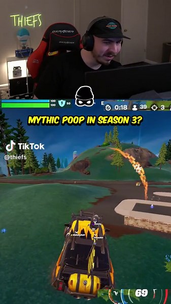 Mythic poop in Season 3?! 🫨 #fortnite #fortniteclips