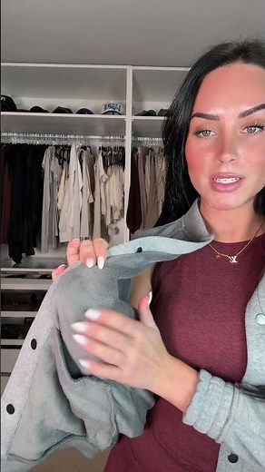 Reviewing the scuba oversized varsity jacket from I will have my outfit on my LTK in the lululemon