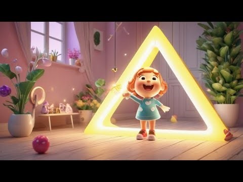 Tap the Yellow Triangle | Nursery Rhyme Song for Kids