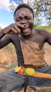 33M views · 356K reactions | Hadzabe Tribe bushmen are adventurous and like to try new foods when they have a chance , they find joys in small and simple things in life and still live simple and happy lifestyle in the nature | Beautiful Lovely Adventures | Facebook