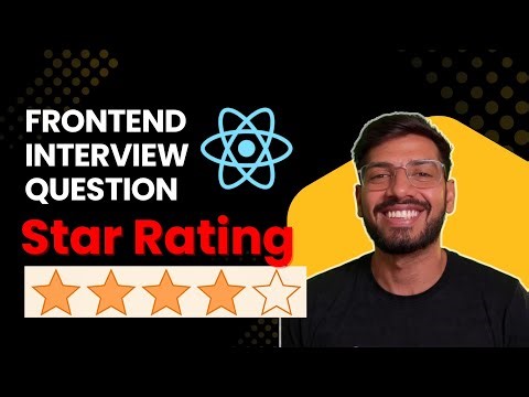 Build a Star Rating Component in React JS | Frontend Interview Challenge | CodeWithKai