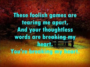 Jewel ft. Kelly Clarkson - Foolish Games (Lyrics)