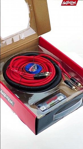 Install Link 4 Gauge Amp Wiring Kit (OFC)