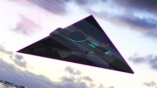 The alleged anti-gravity spy plane called TR-3B