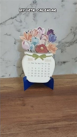 desk calendar 2026 | 2026 calendar photo | calendar 2026 making | diy calendar | new year calendar