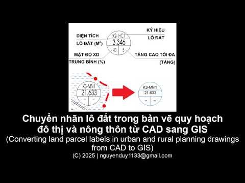 [ArcGIS] Convert land parcel label from CAD to GIS
