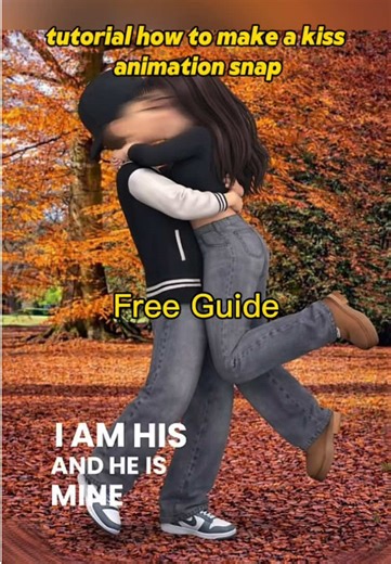 Guide to Create a Kiss Animation with Bitmoji