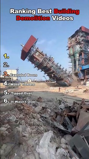 Ranking Best Building Demolition Videos