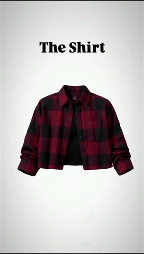 Trendy Check Shirt Look ❤️🖤✨ | #ootdguide #fashion #styleinspoOutfit #outfit #meeshohaul