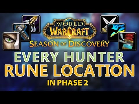 Every Phase 2 Hunter Rune Location! | Season of Discovery Guide