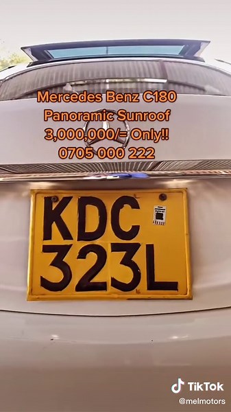 . 𝗠𝗘𝗥𝗖𝗘𝗗𝗘𝗦 𝗕𝗘𝗡𝗭 𝗖𝟭𝟴𝟬 𝟮𝟬𝟭𝟰 𝗔𝗠𝗚 𝗣𝗸𝗴 𝗣𝗔𝗡𝗢𝗥𝗔𝗠𝗜𝗖 𝗦𝗨𝗡𝗥𝗢𝗢𝗙 Price 3,300,000/= White Exterior With Cranberry Red Interior Mileage 125,000 KM Premium select car Brimming with top of range specs,this car comes equipped with all Glass panoramic sunroof,Soft cranberry red leather seats, Burmester Sound System, Driver assist package,active blind spot,active self parking,active lane keep,Autonomous Presafe braking,Heads up display,rear end collision warning,cross traff