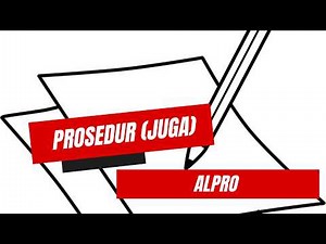 W3 Alpro Subprogram Procedure