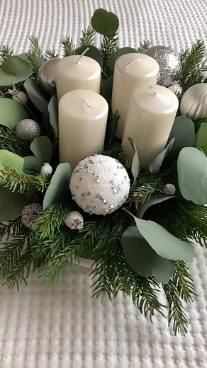 DIY Christmas Advent Wreath Tutorial by Homebynella