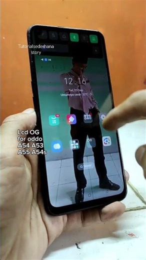 lcd oppo a54 #smartphone