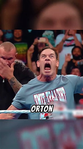 John Cena celebró… ¡pero era el Randy Orton equivocado! 😂 #wwe #luchalibre
