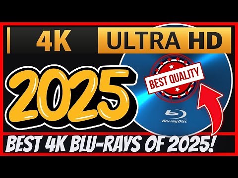 Top 15 BEST 4K BLU-RAYS of 2025! 🔥MUST-OWN Physical Media📀