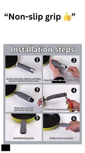 Protect your hands while cooking with these silicone pan handle sleeves!