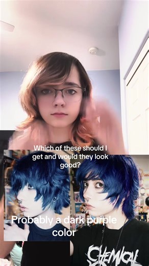 Suggestions for Dark Purple Hair Color and Cut