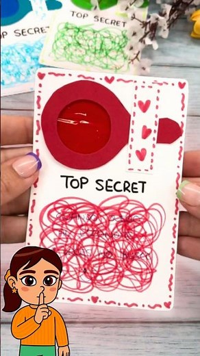 Mensajes secretos con papel de colores 🌈 ¡Súper fácil!