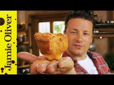 Jamie Oliver's Perfect Yorkshire Puddings with Smoked Salmon and Horseradish Cream — Hive