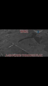 WW2 A-20 Havoks flying through FLAK! | World War Aviation