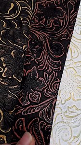 Embossed Floral Faux Leather Fabric: Handbag & Craft Material (30x134cm) - Etsy